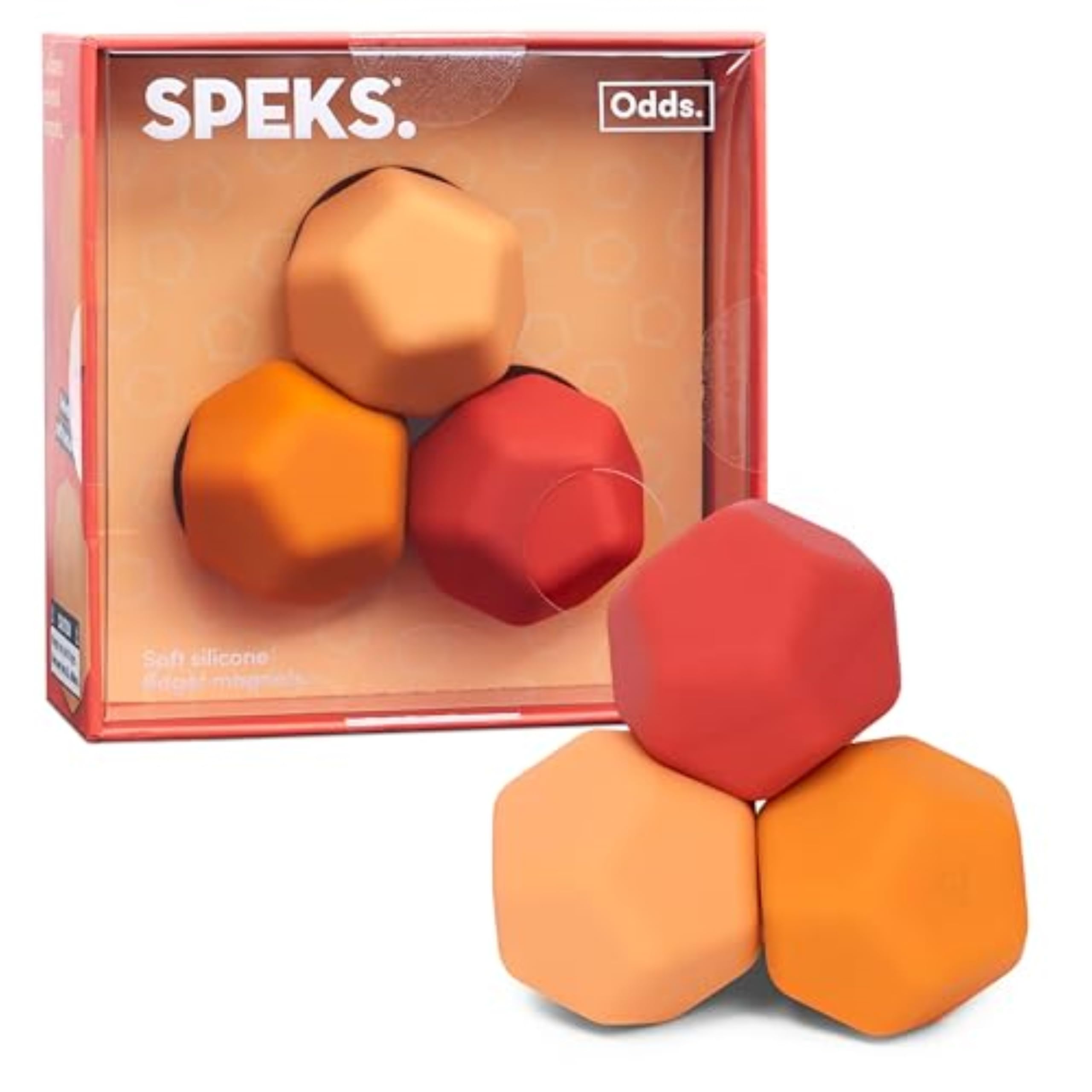 Amazon.com: Speks Odds Soft Silicone Fidget Magnets | Silent