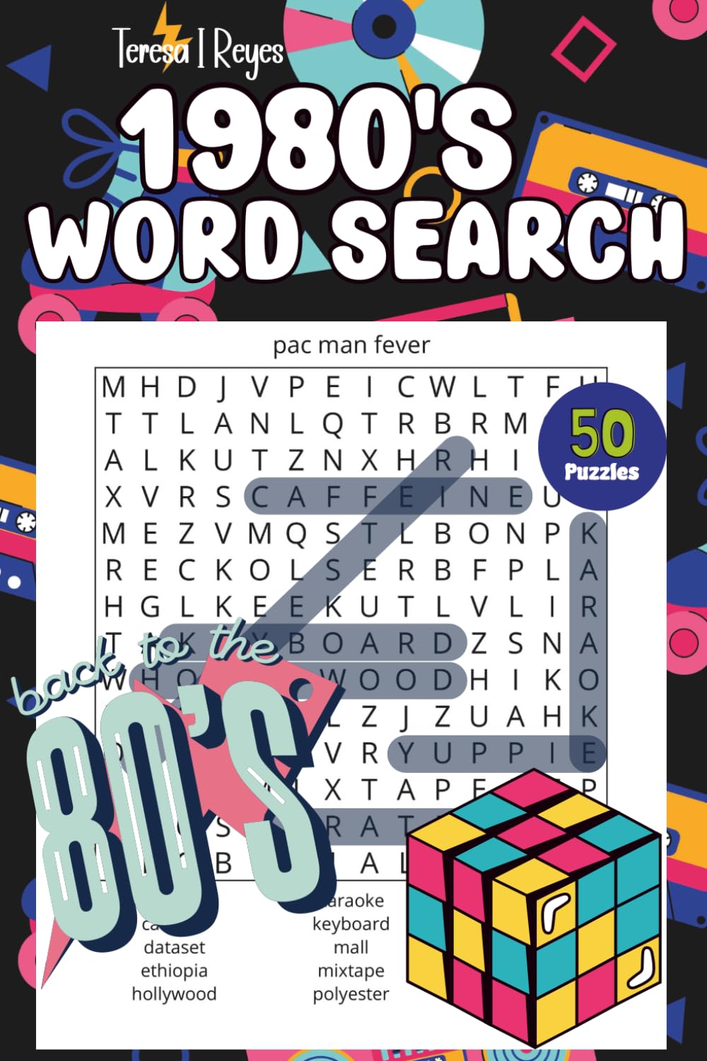 1980's Word Search
