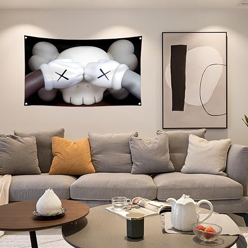 Miniatura 4 de Divertida bandera para pared, 3 x 5 pies, para dormitorio, sala de estar, bar, universidad, decoración con 4 ojales de latón