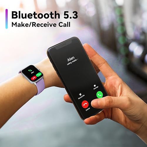 Miniatura 4 de ENOMIR Reloj inteligente para mujer y hombre de color