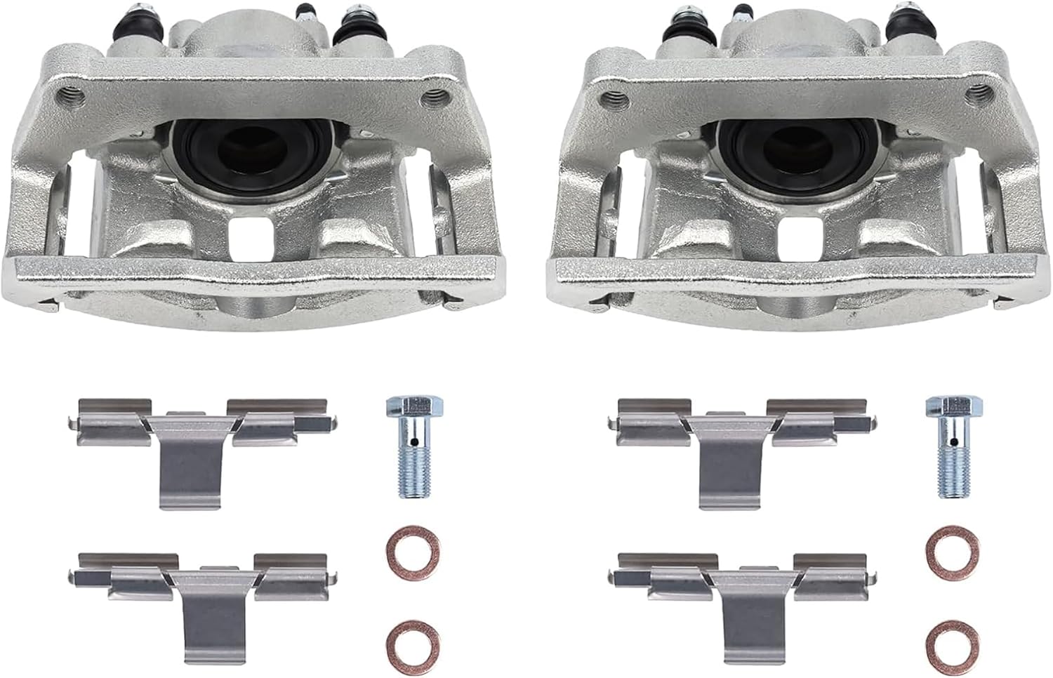 2PCS Rear Brake Caliper W/Bracket Compatible With Chrysler Aspen 2007-2009, Dodge Durango 2004-2009, Dodge Ram 1500 PICKUP 2002-2010, RAM 1500 2011-2018 18B4836 18B4837