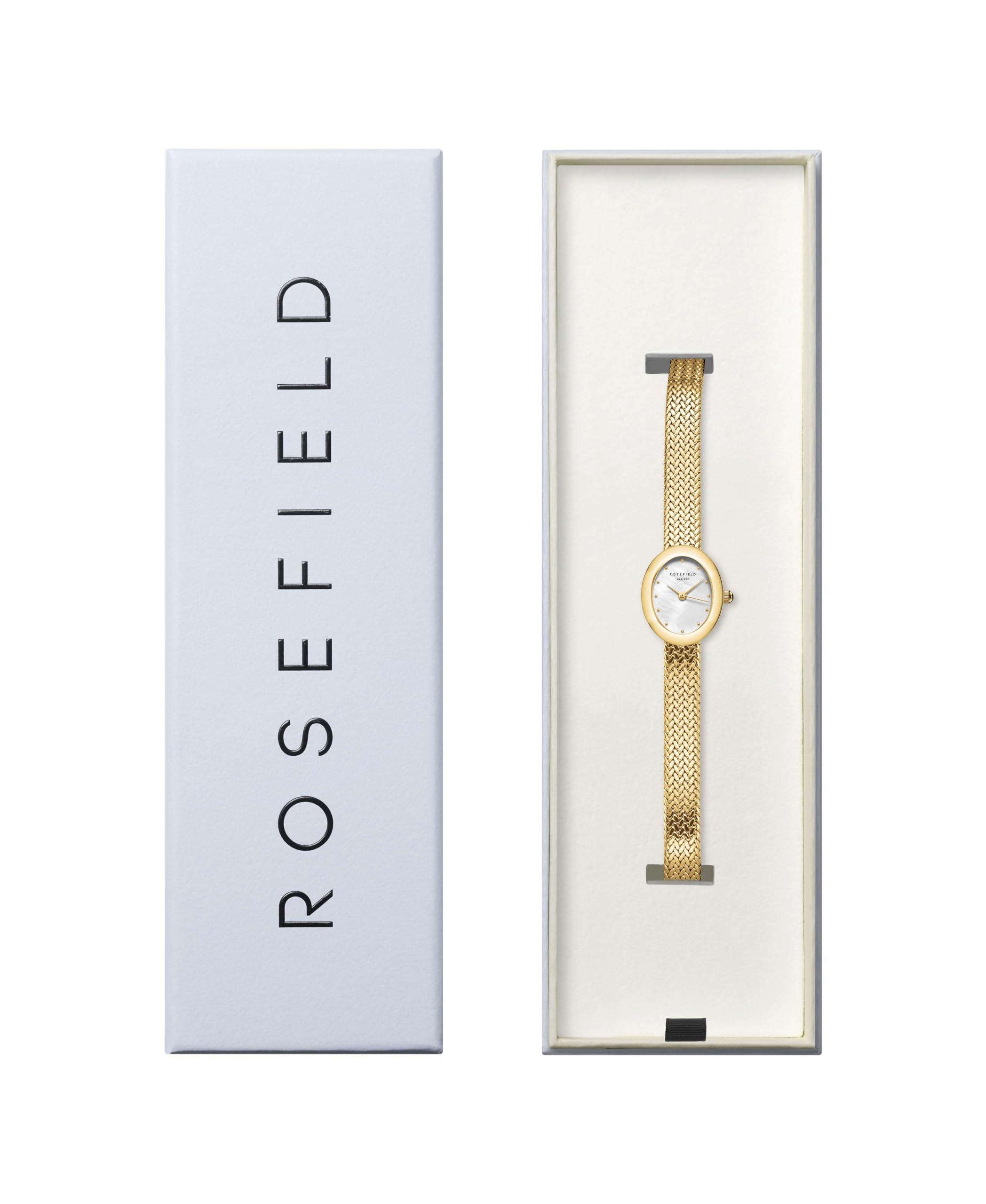 Rosefield Minis Damenuhr Mesh-Armband
