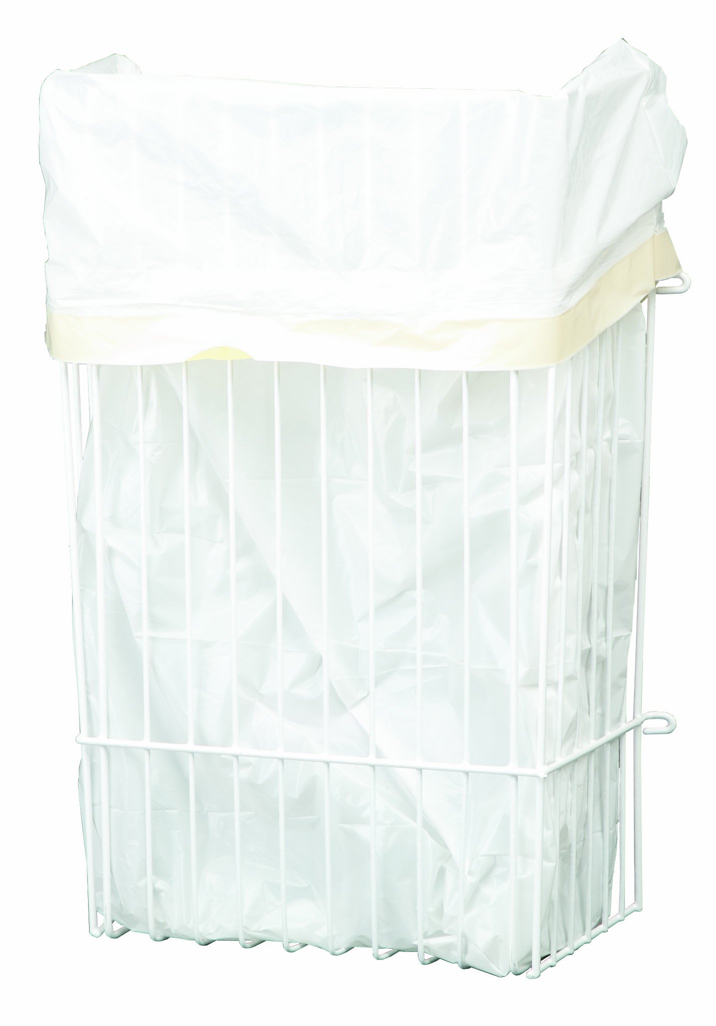 Panacea Grayline 40227 Garbage Bag Holder, Large, White