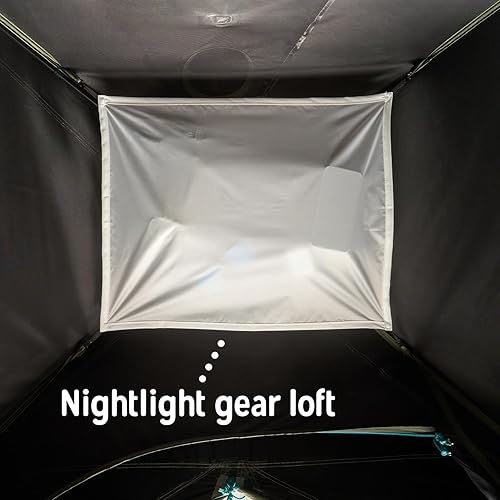 Miniatura 9 de Kelty Daydreamer - Tienda de campaña 4P + 6P, tela opaca, interior de difusión de luz, altura de pie, libre de PFAS