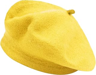 Estilo Francés Clásicas Lana Boina Gorro para Mujeres