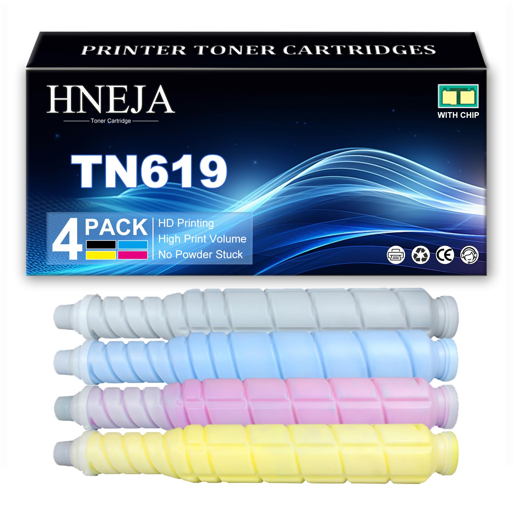 Cartuccia Toner TN619 per Konica Minolta Bizhub C1060 C1070 C2060 C2070