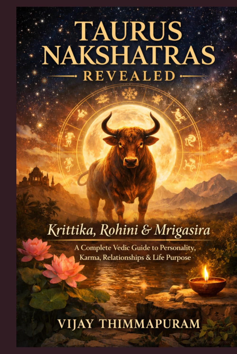 TAURUS NAKSHATRAS REVEALED: Krittika, Rohini & Mrigasira: A Complete Vedic Guide to Personality, Karma, Relationships & Life Purpose (The Nakshatra Wisdom Series)