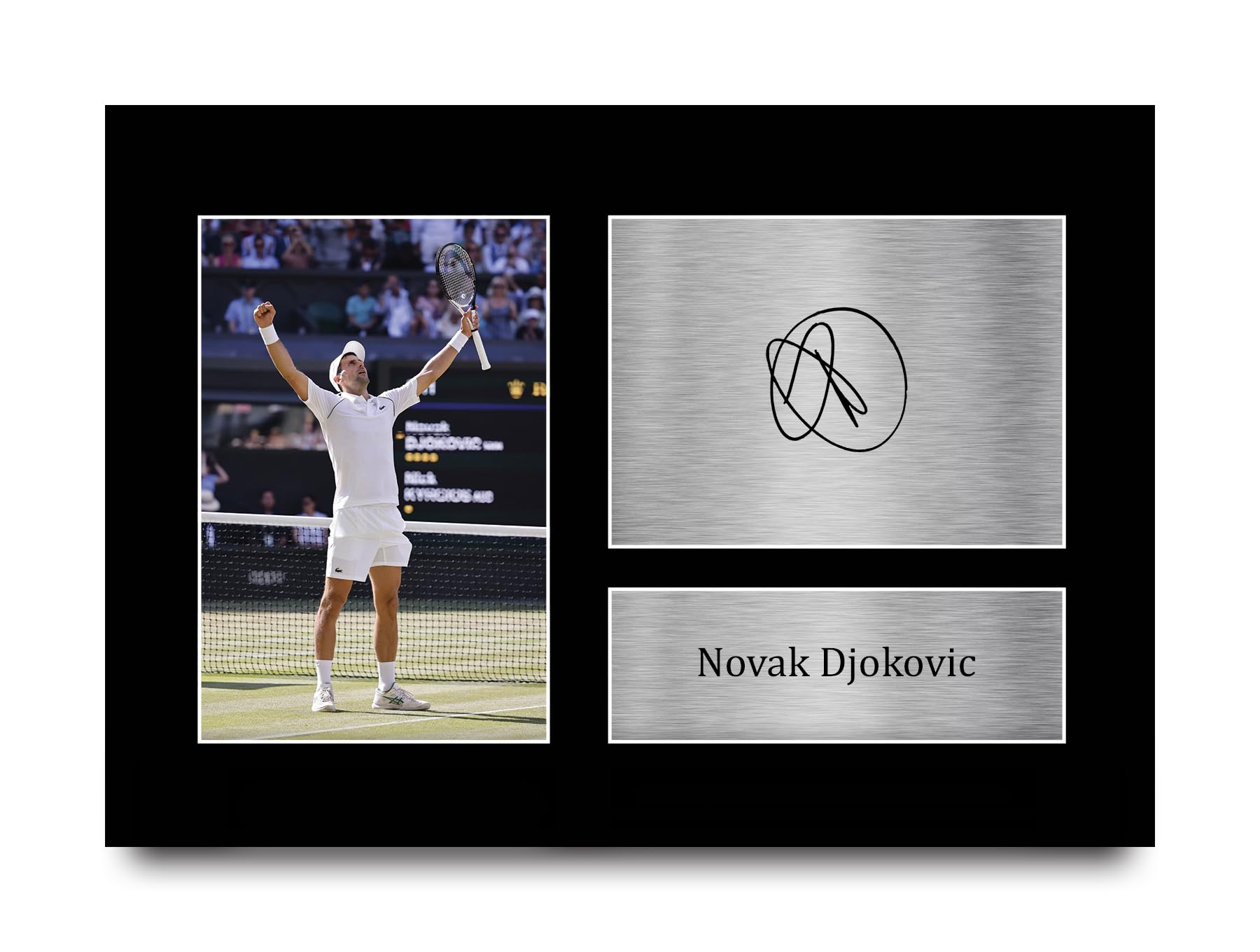 HWC Trading Serbian Champion Prezenty Drukowane Podpisane Zdjęcie Z Autografem Dla Fanów Tenis Pamiątek - A4