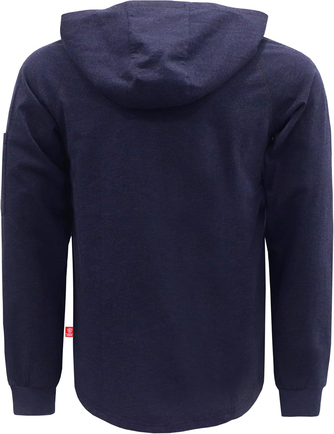 BOCOMAL FR Hooded T Shirts Heather Series 6oz Flame Resistant NFPA2112 CAT2 Fire Retardant Hoodies Work Shirt - Image 3