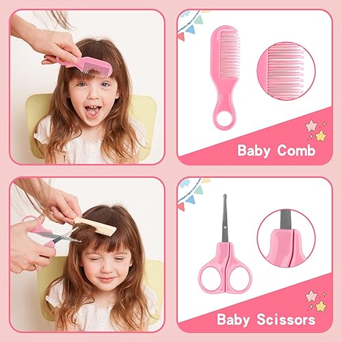 Miniatura 4 de Kit de cuidado de la salud y cuidado del bebé, 20 en 1, juego de seguridad para bebés recién nacidos, juego de cuidado de la salud del bebé con