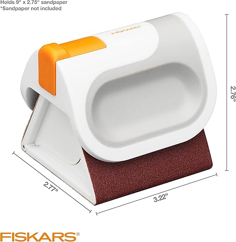 Miniatura 8 de Fiskars Bloque de lijado de bricolaje, grande, blancogris