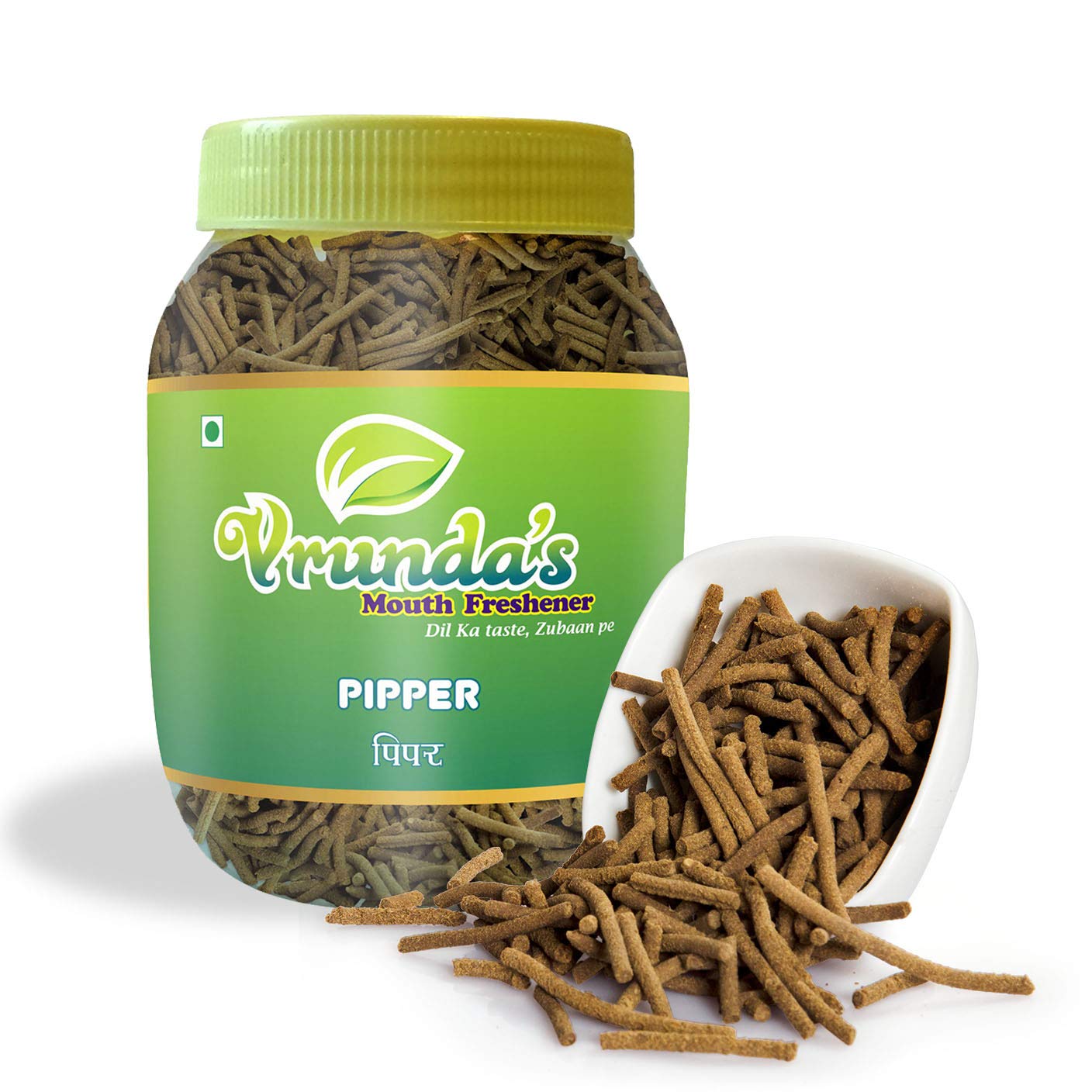 Vrunda's Whole Long Pepper / Pipal Badi / { Pippali - Pipli - Pipali } ( for Gas,Acidity,Digestion,Diarrhea,& Heartburn) 1 Kg [Mouth Freshener,After-Meal,Mukhwas ,Churan]