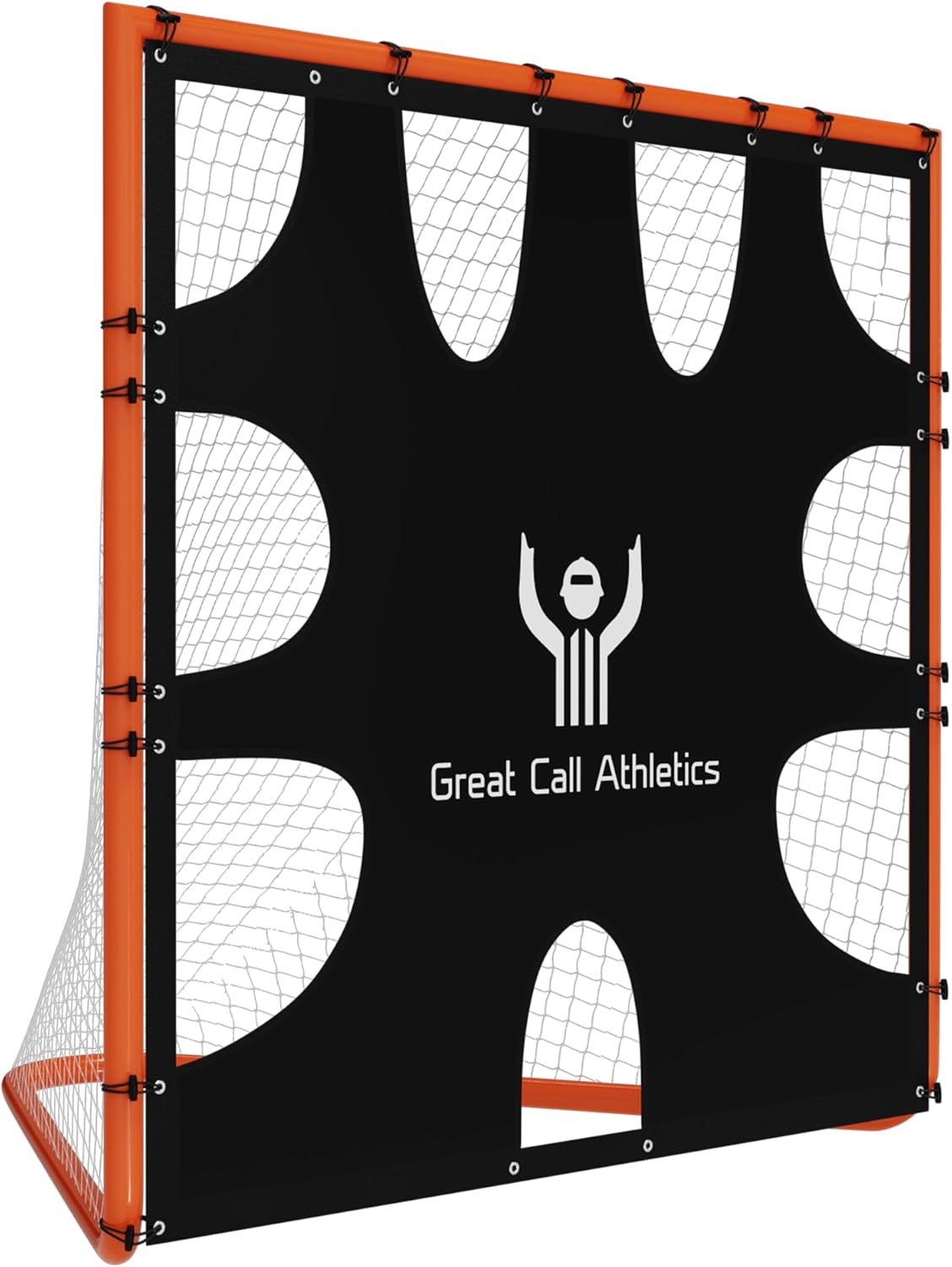 GCA Pro GoalMaster 9-Zone Trainer Lacrosse Goal Shooting Target Net Training Goalie Corner Shoot Backstop Fits Official Size