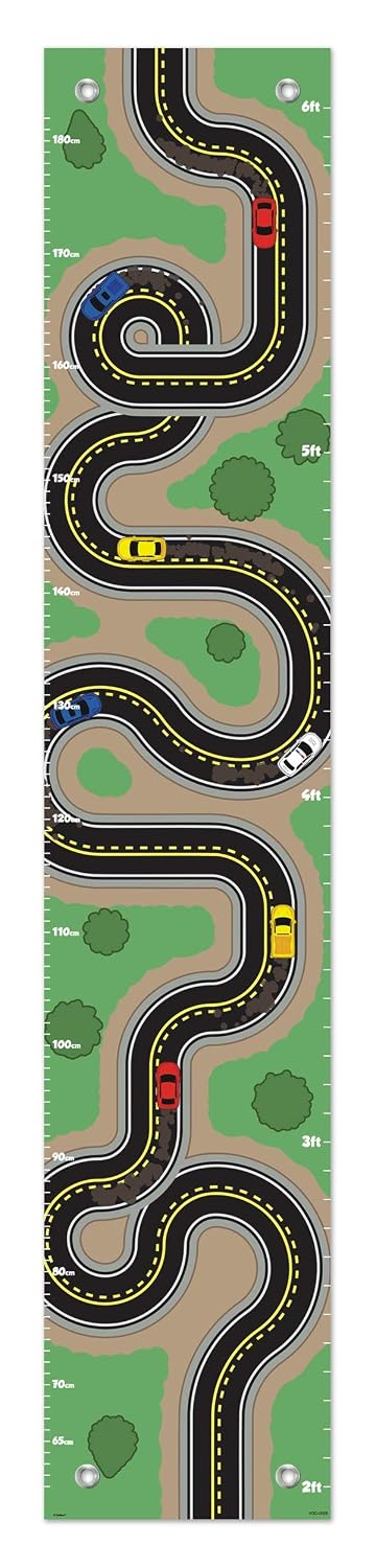 ThisWear Cars and Trucks Growth Chart - 1-Pack