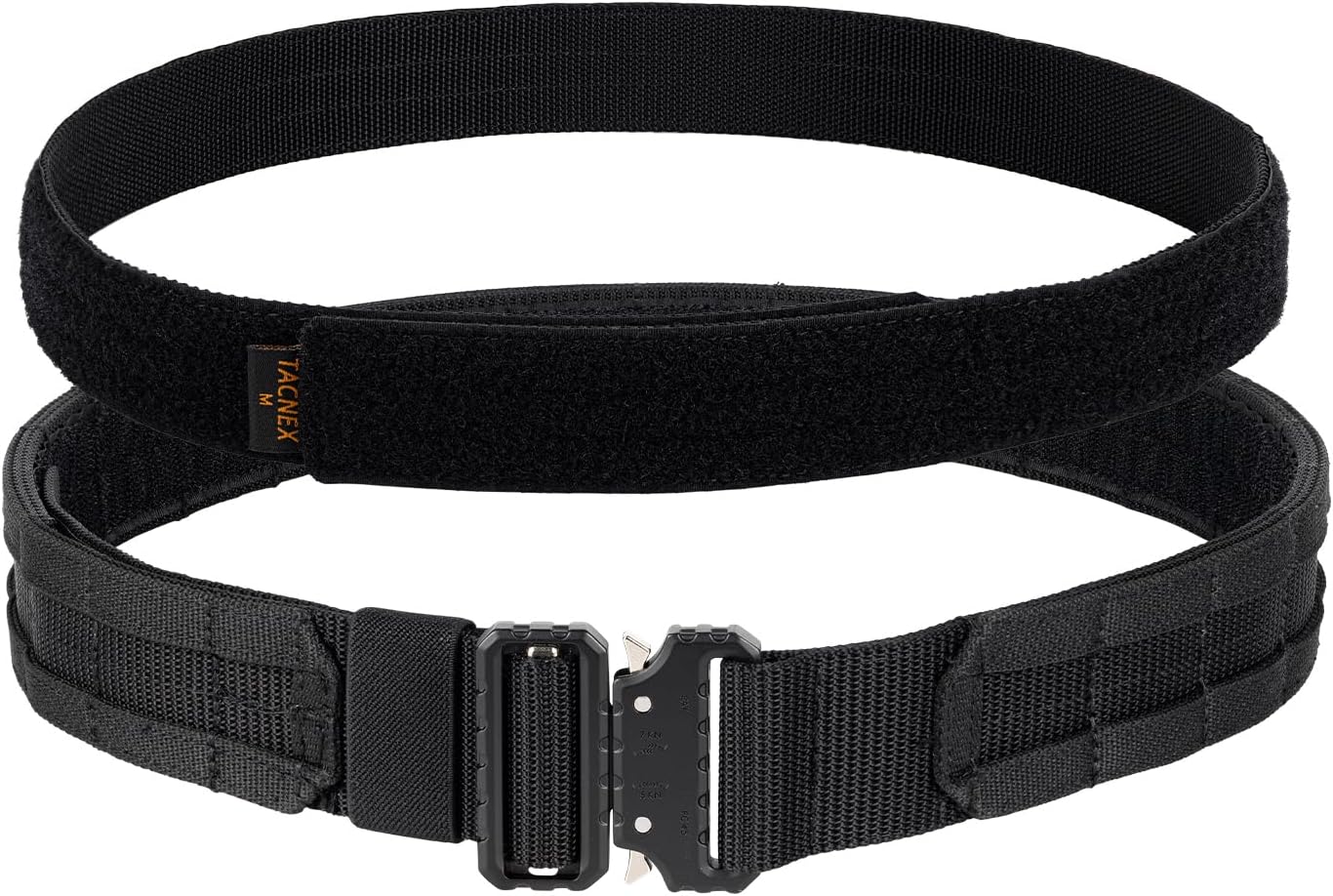 TACNEX Tactical Gun Belt Molle Battle Belt 1.75" & 1.5" Rigger Heavy Duty Belt