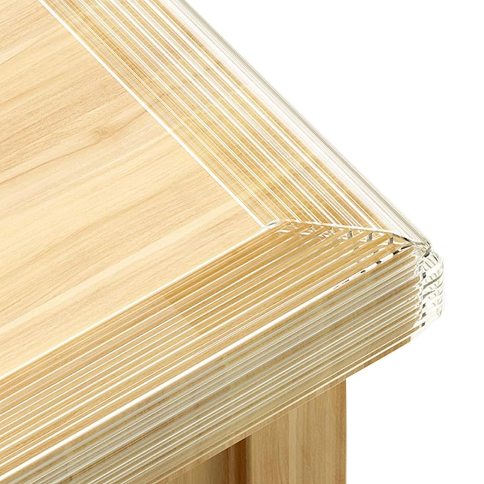Generisch Kantenschutz 2m, transparenter PVC Eckenschutz für Tische, ideal für Zuhause und Kinderzimmer, schützt vor Stößen und Verletzungen