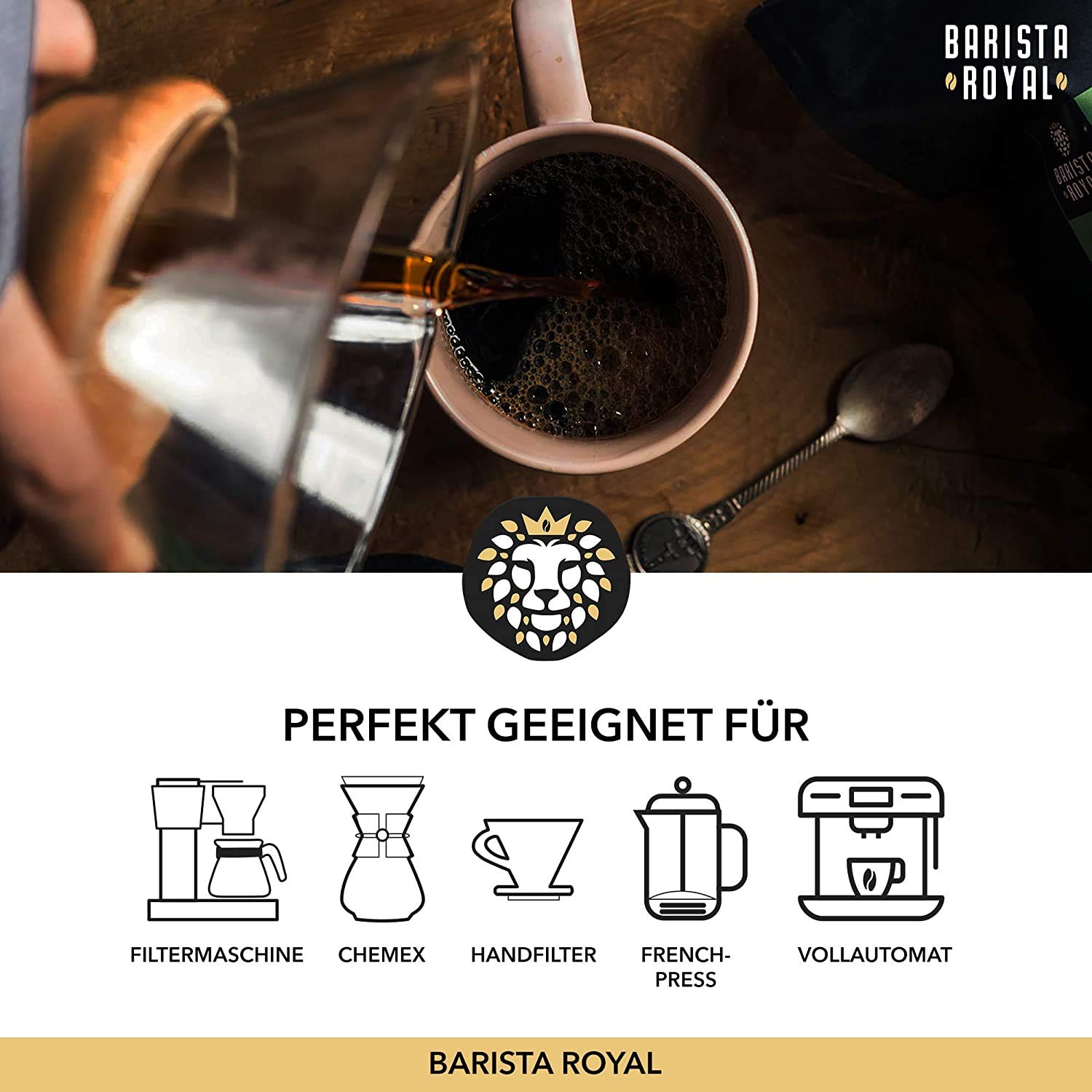 Zestaw do degustacji kawy całe ziarna 5 x 350 g | zestaw odkrywczy ziaren kawy w zestawie upominkowym | Arabica | fair | wegański | idealny do automatów, ekspresów filtrujących, filtrów ręcznych i