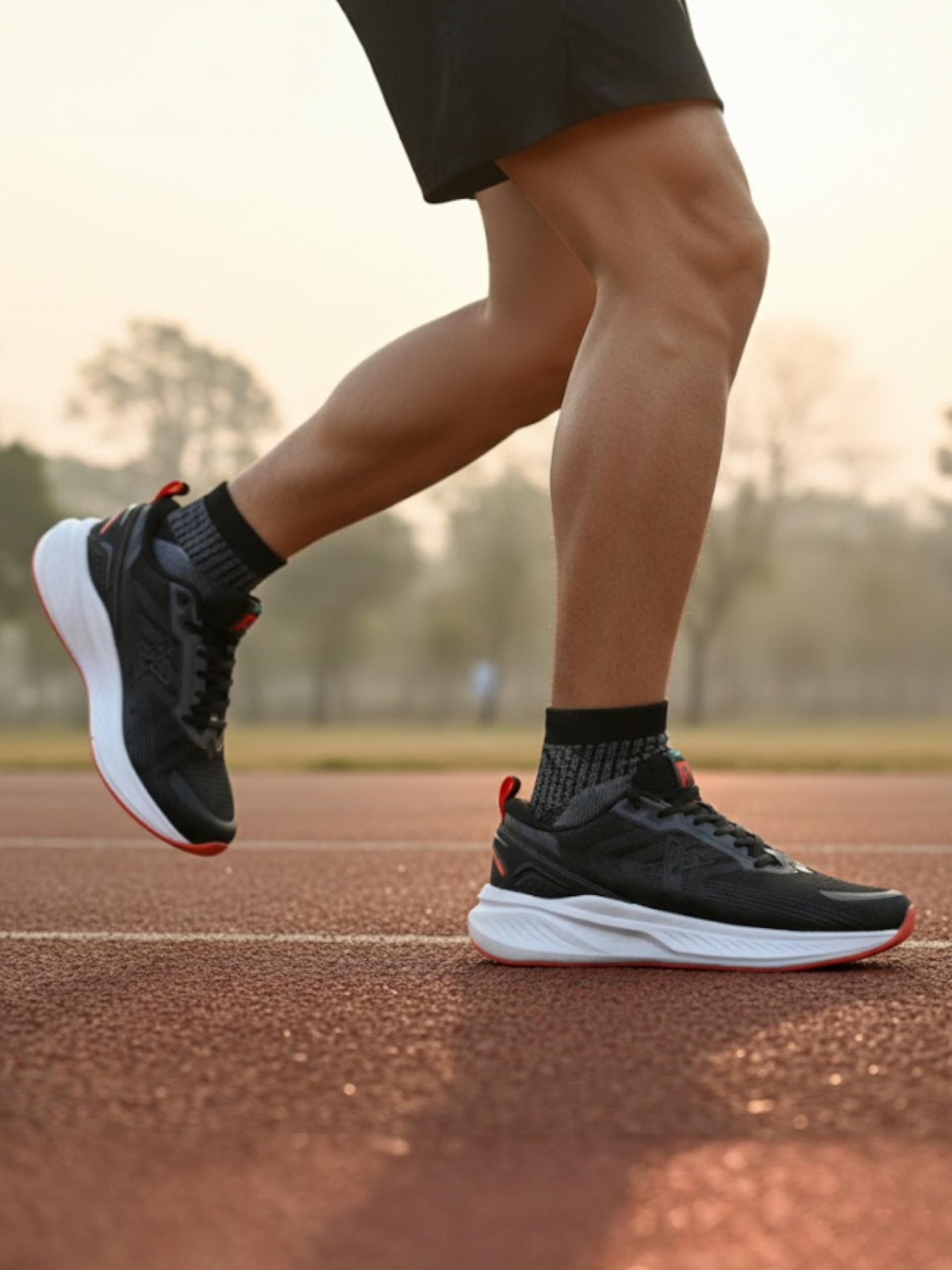 XTEP Black/Charcoal Grey ACE Mid Range Euro_45 1