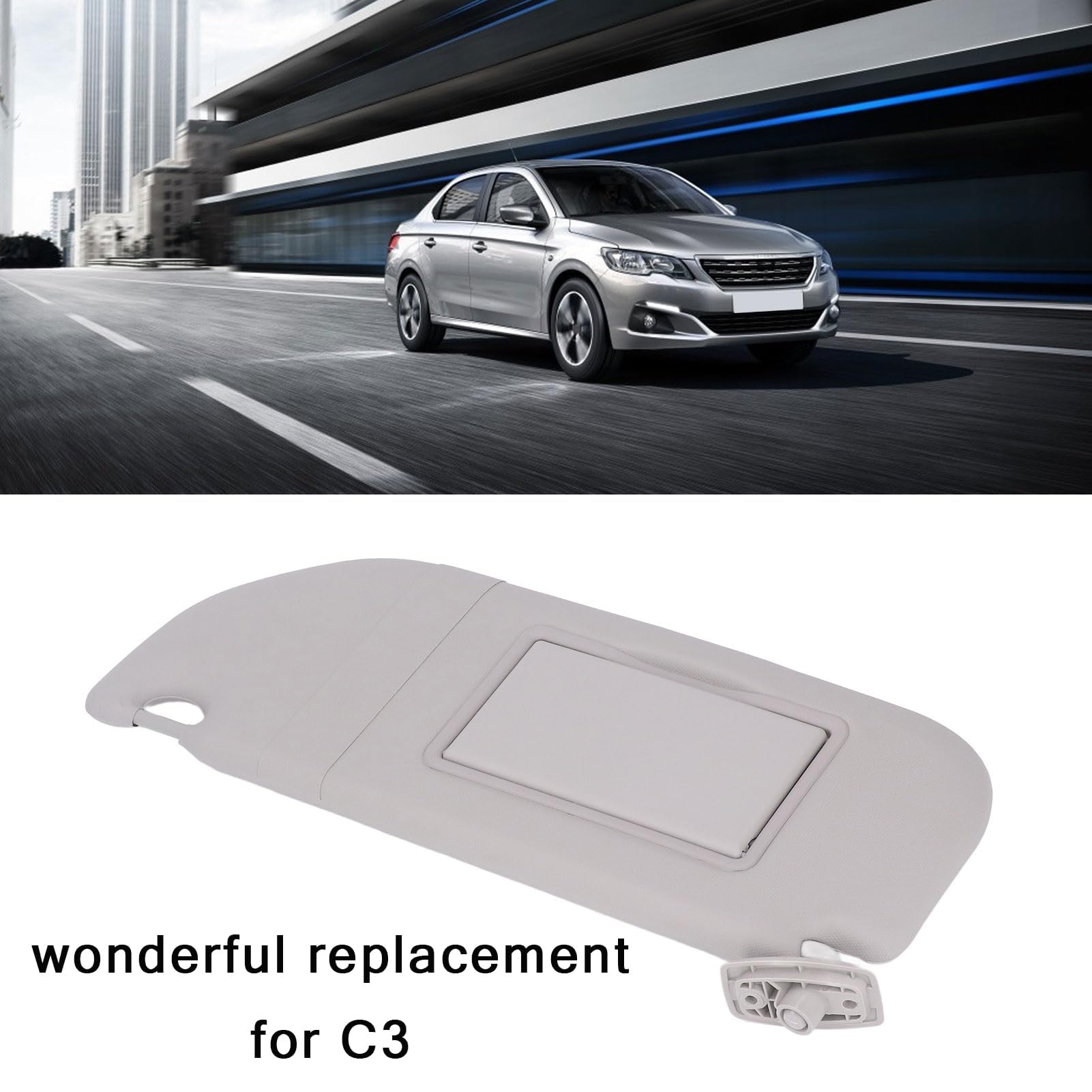 Lado del Conductor Izquierdo Sun Visor Genuine No. 98038433ds Kit Anti resplandeciente Kit Directo para Modelos C3