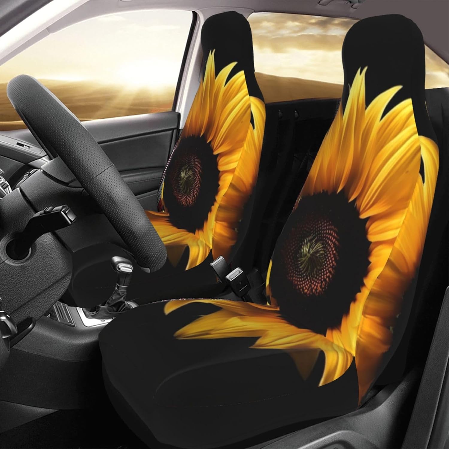 Car Seat Covers Pcs with Elastic Straps Black Liberia Ubuy