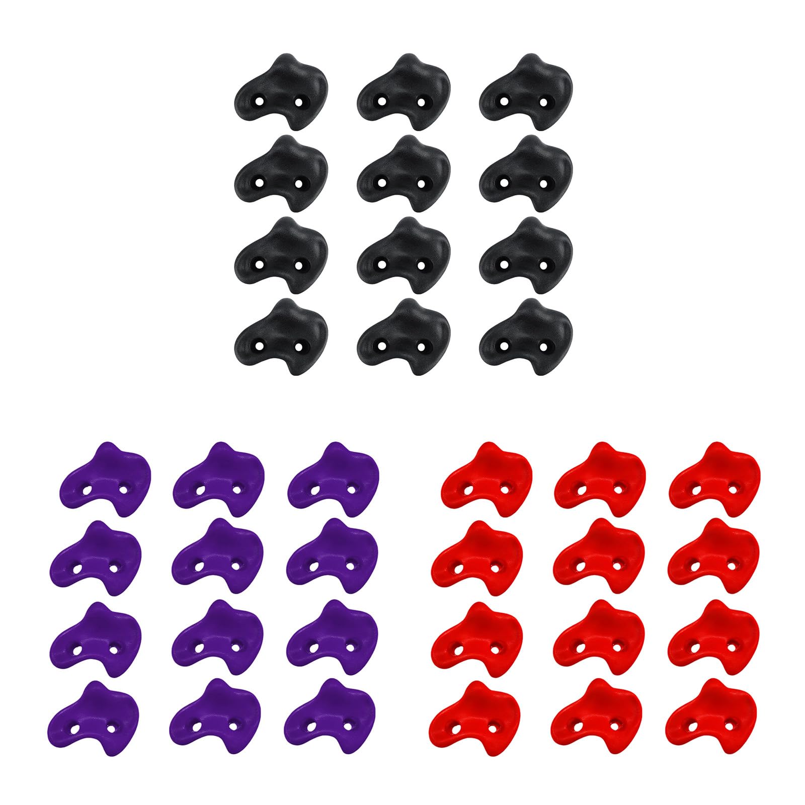 12Pcs Wall Tree Climbing Foot Hand Hold con hardware di montaggio Muro Pietra Arrampicata Accessori Rock Hold Set