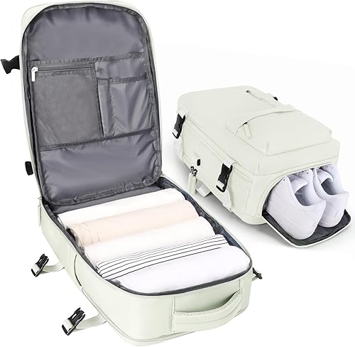 VGCUB Mochila de transporte, mochila de viaje grande para mujeres y hombres, aprobada por aerolíneas, mochila de gimnasio, mochila de negocios para