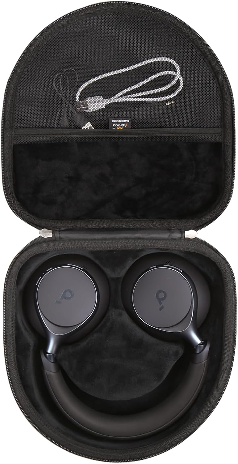 Aproca Case Compatible with Anker Soundcore Space One Active Noise Cancelling Headphones, Portable Hard Storage Bag for Accessories (Case Only)
