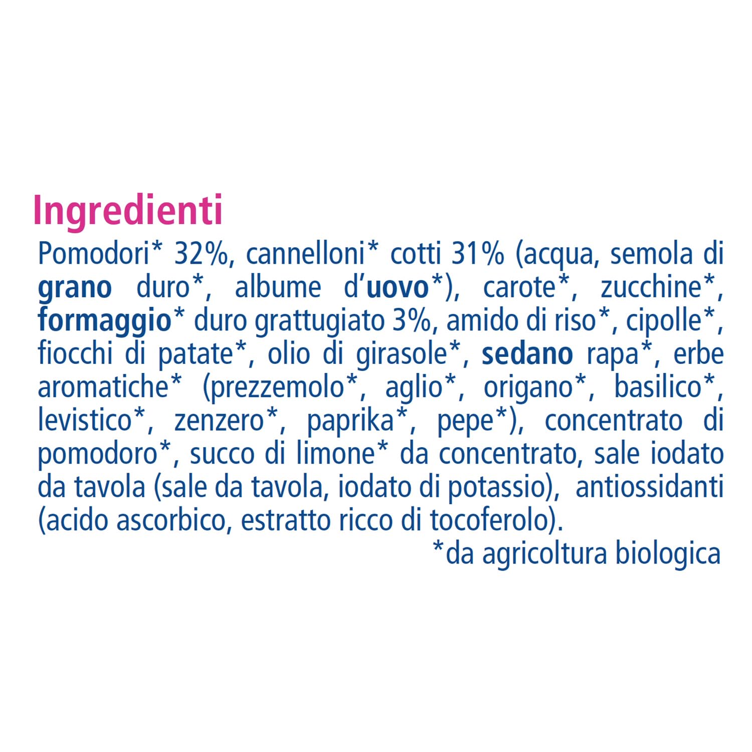 HiPP - Piatto Pronto Bio, Cannelloni Alle Verdure, 6 Confezioni Da G, 250 Grammo