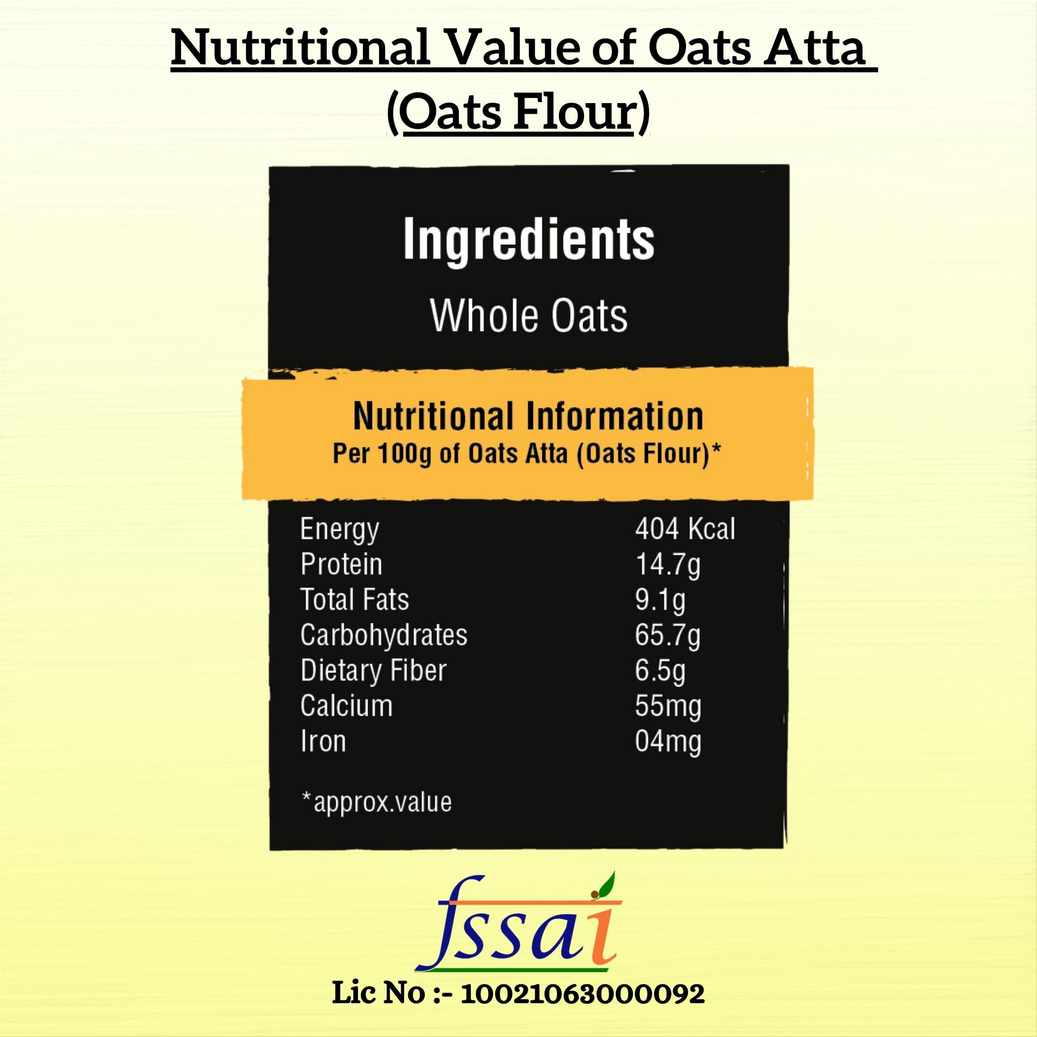 Amwel Combo of Oats Atta 450g + Black Chana Flour 450g | Oats Flour + Chana Atta | Diabetic Friendly Low GI Fiber Protein Atta for Chapati Protein Rich | Weight Management | For Good Health | 900g | Vacuum Packed - Image 6 thumbnail