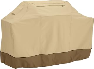 Classic Accessories Veranda Water-Resistant 58 Inch BBQ Grill Cover - Durable Protection for Weber, Char-Broil & More