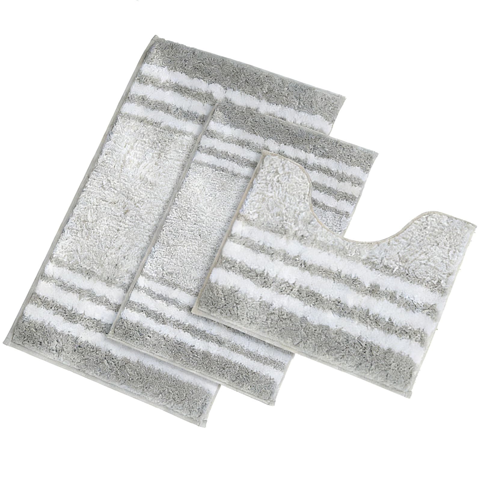 Housse de sol de toilette en polyester facile à nettoyer et tapis de protection absorbant