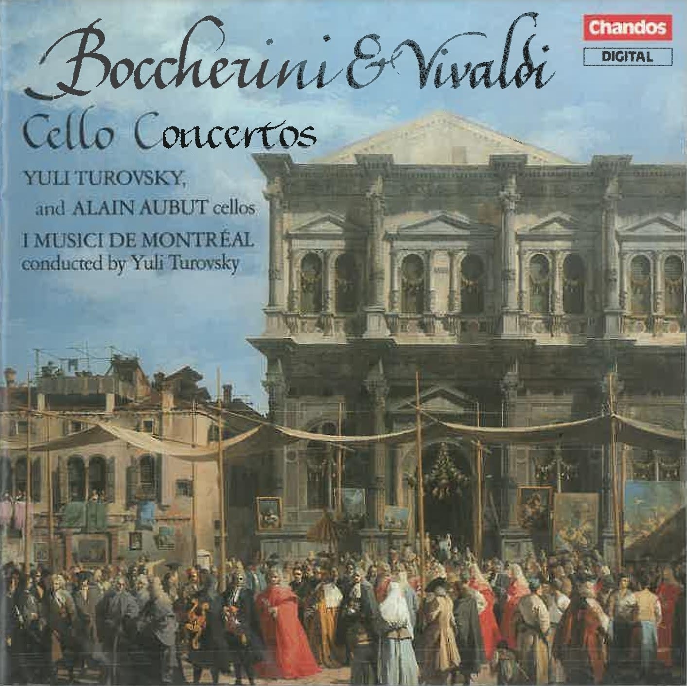 Con Vc/Con VC [Audio CD] Boccherini / Vivaldi / Turovsky / Aubut