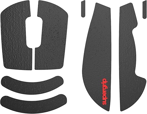 Pulsar Gaming Gears SUPERGRIP - Juego de cintas de agarre para Logitech G Pro X Superlight, Superlight 2, absorbente de sudor, de alto rendimiento,