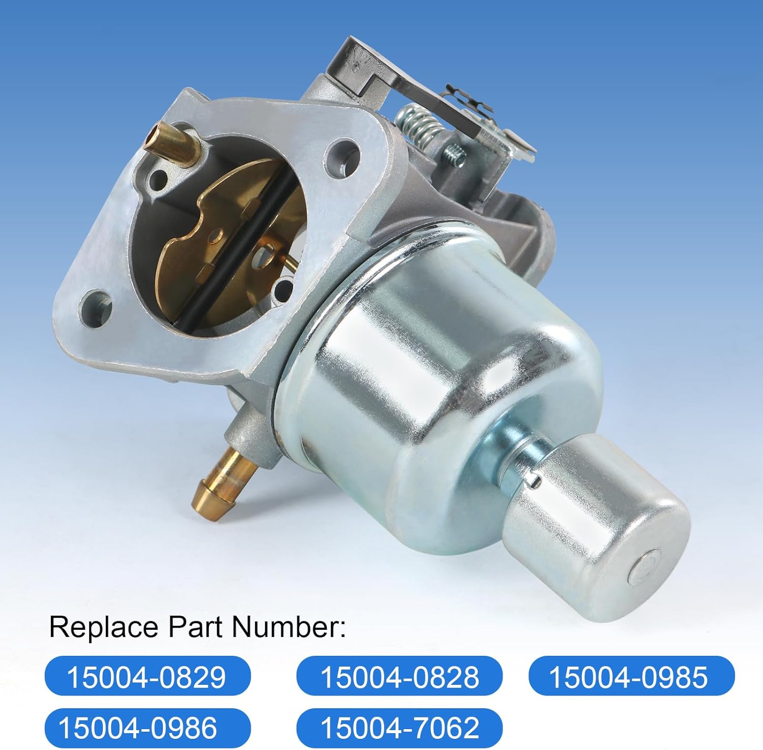 15004-0985 Carburetor Replacement For Kawasaki FR651V FS651V FR691V FS691V Engine, Include Air Filter, Fuel Pump, Replace 15004-0828 15004-0986