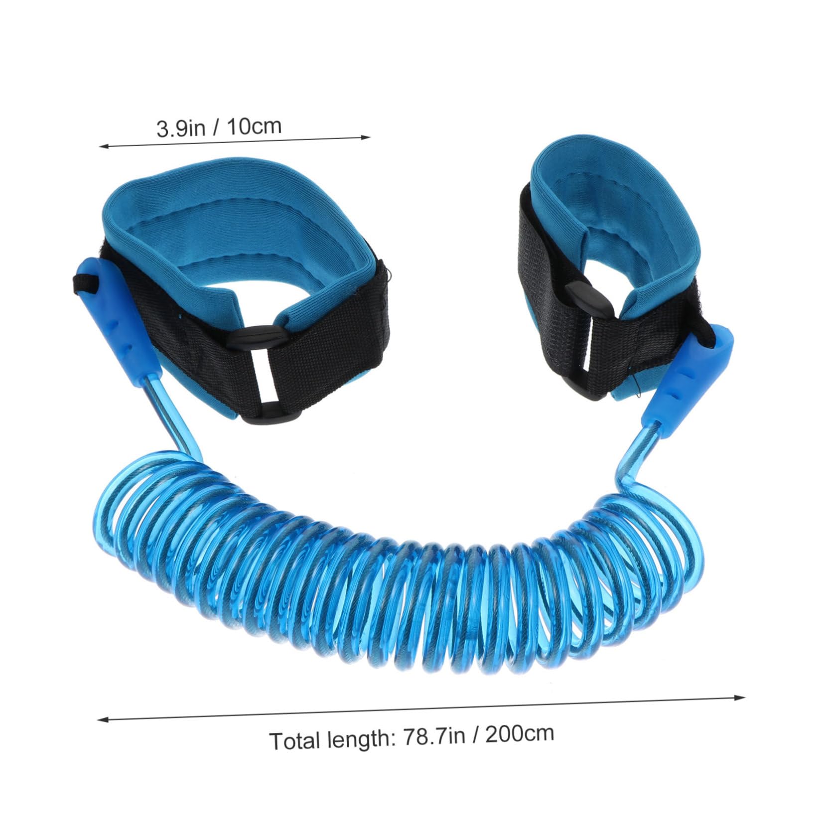 Toddmomy 2M Lost Wrist Link for Harness Leash for Boys and Comfortable Wristband for Outdoor Activities Secure Connection for Exploration