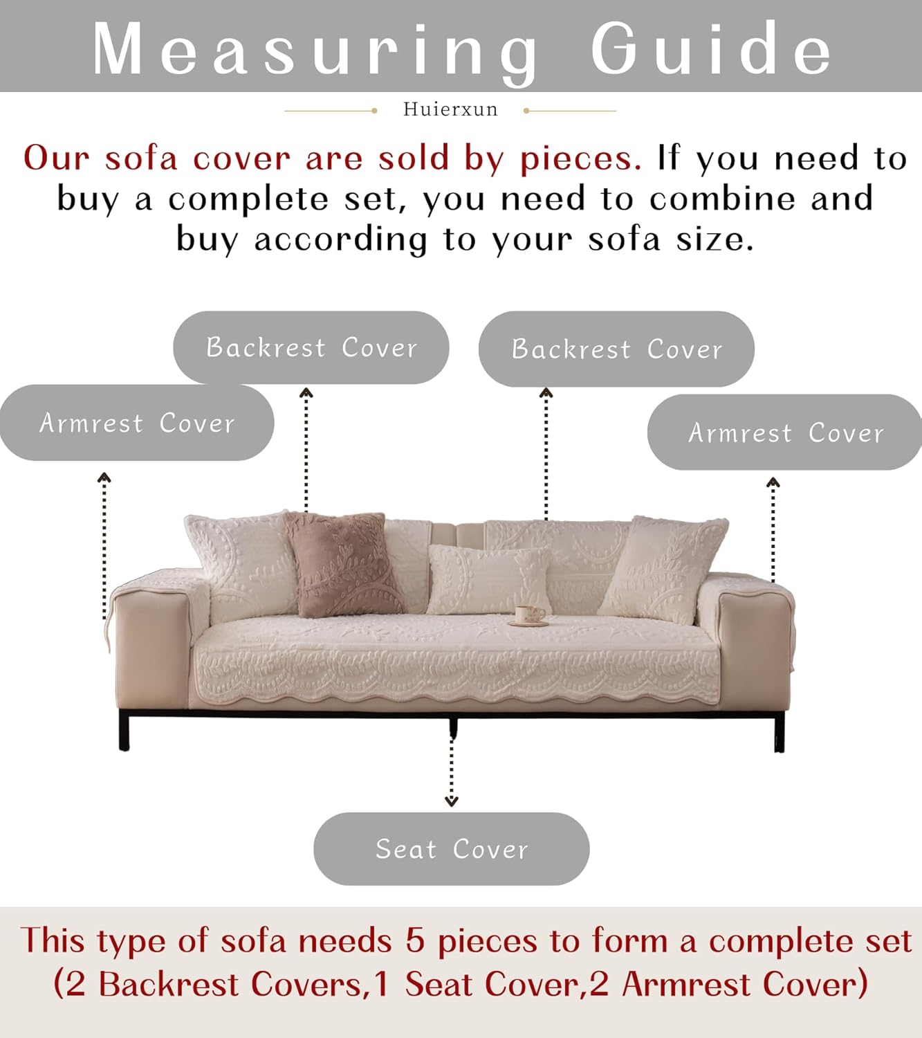 White Fuzzy Rabbit Plush Sofa Cover Cozy Warm Sofa Couch Covers with 3D Jacquard Leaf Pattern Non-Slip Easy-to-Install Shaggy Sofa Slipcover Prefect for Kids Dogs Cats Cats(White,36"x36")