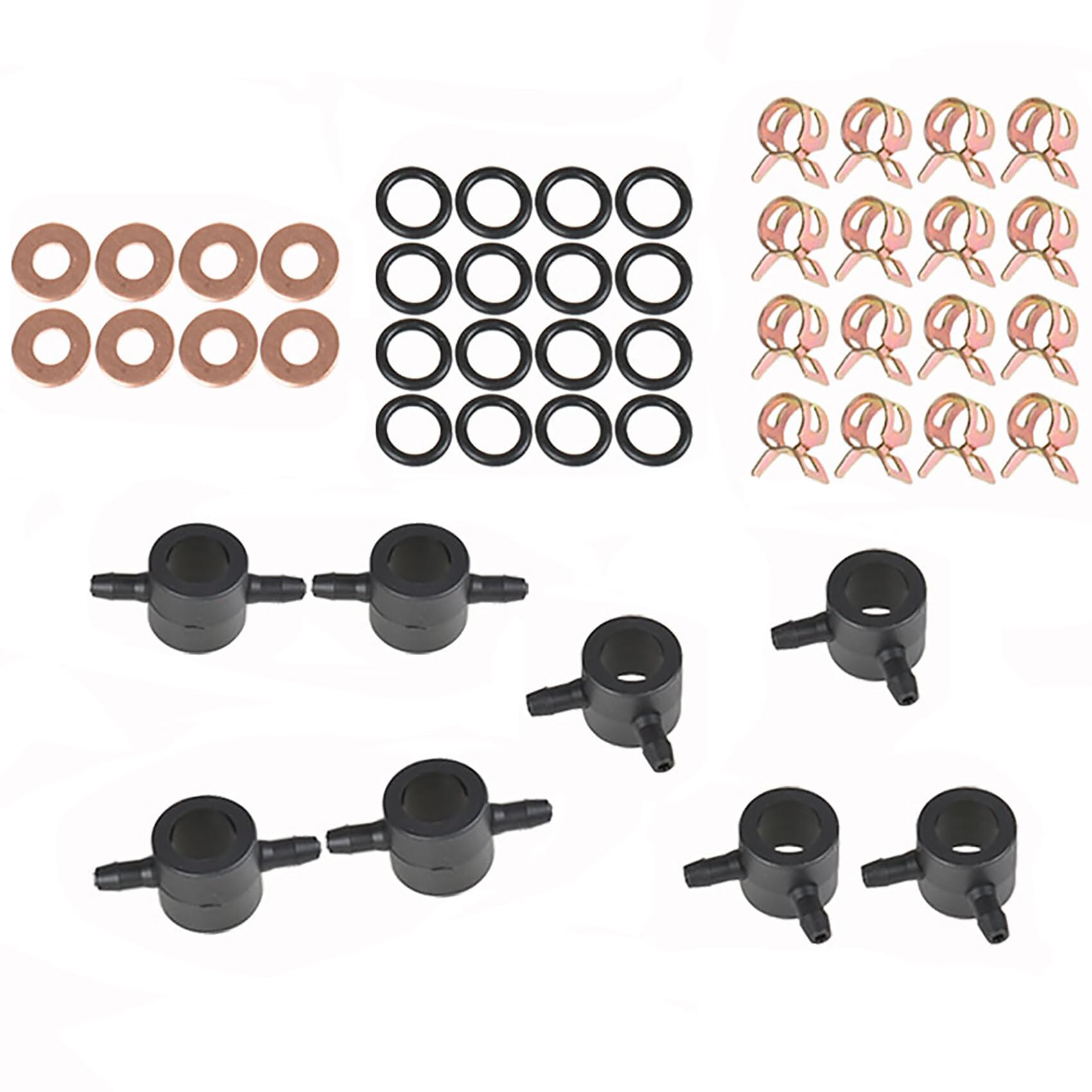 labwork Fuel Injector Return Line Kit 69120 Replacement for Ford 6.9L-7.3L 1983-1988