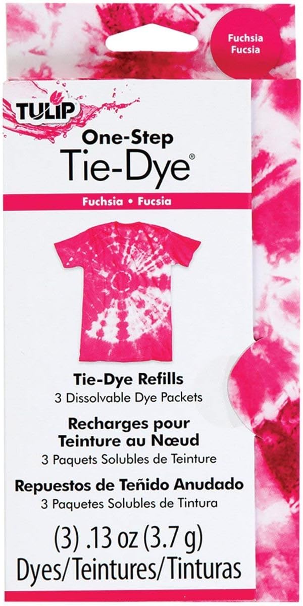 Tulip One-Step Dye Refills Fuchsia 3 Pack