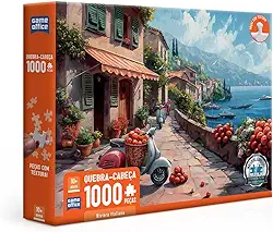 Toyster - Quebra-cabeça: Riviera Italiana - 1000 peças - Game Office
