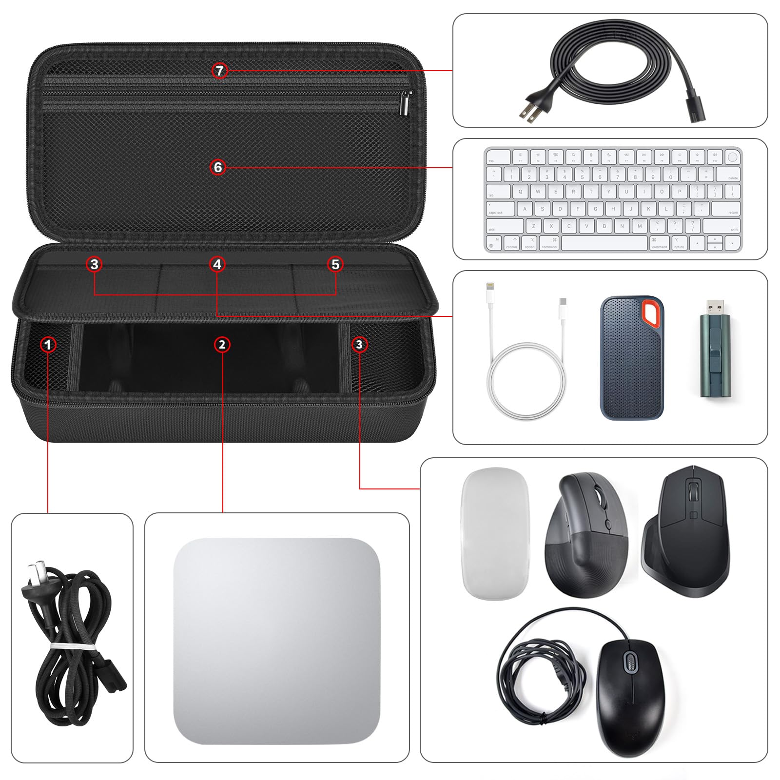 Amazon.com: Case Compatible with Apple 2024 Mac mini M4/ M4 Pro