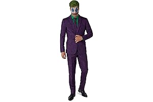 Men's Joker Costume: Embody the Chaos with Enigmatic Charm