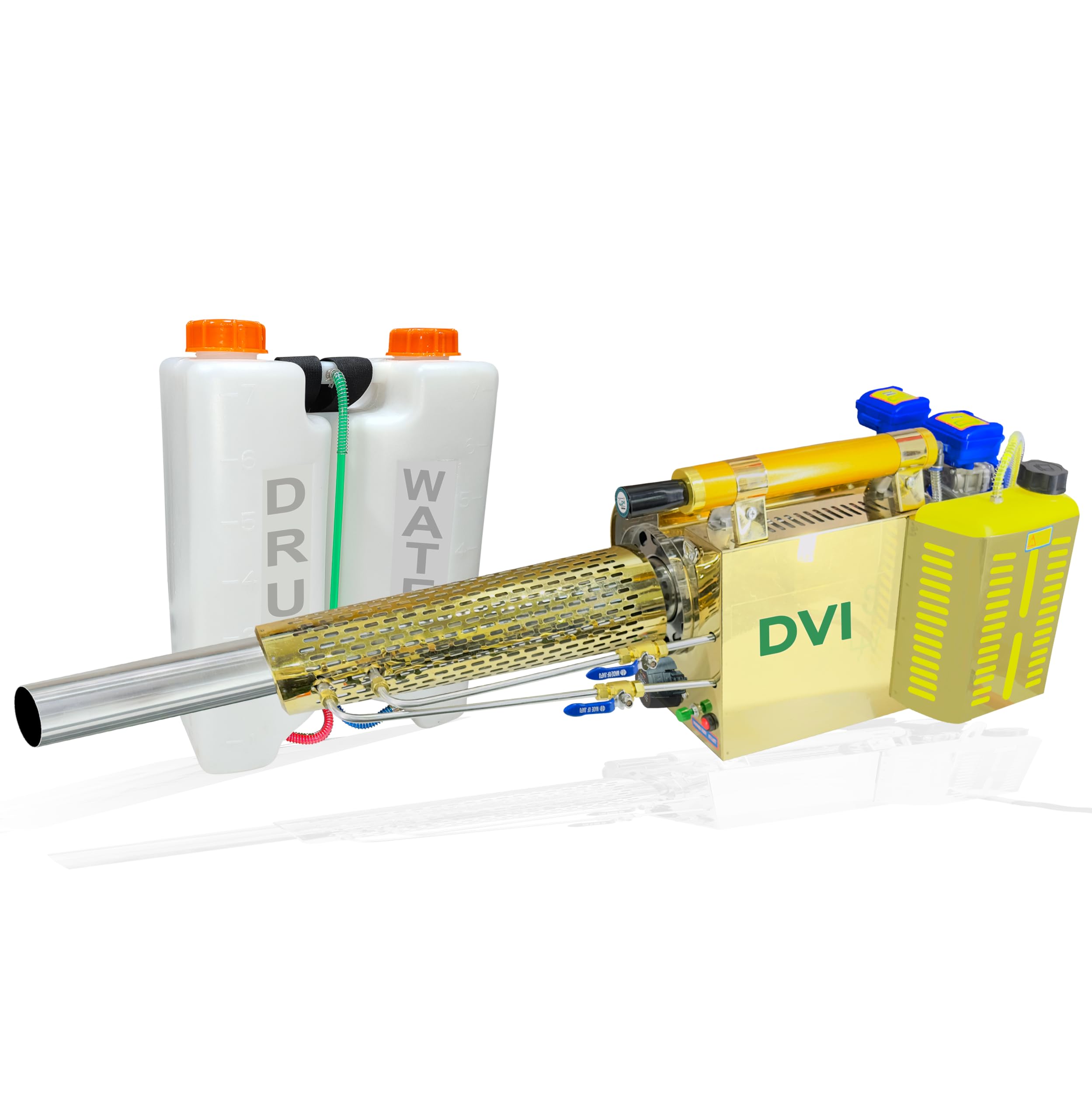 DVI High Power Thermal Fooging Machine With 48CC Displacement | Backpack Fogging | With 2 In 1 Self Start Option | Use For Pest Control In Office & Agriculture (GOLDEN THERMAL FOGGING MACHINE)