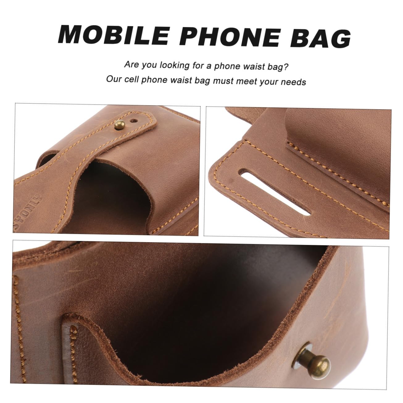 Bolsa De Cintura Para Teléfono Móvil De Premium Riñonera Multifuncional Para Uso Interior y Exterior Para Correr Cazar y Acampar