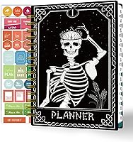 Ymumuda 2026 Planner: Daily Weekly Monthly Hardcover Agenda, 8.4x6.3", Tabs, Jan-Dec 2026 for Teachers Students Office