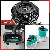 Vista 8 de A-Premium Compresor de aire acondicionado AC con embrague Compatible con Hyundai Elantra 2.0L 2017-2020