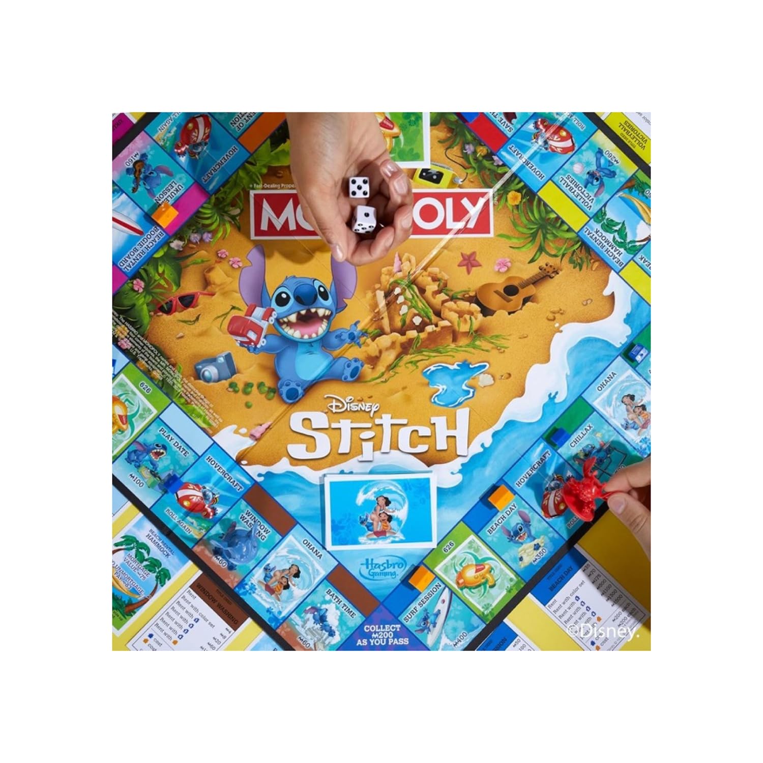 Gioco da tavolo Monopoly Disney Stitch Edition - Versione italiana