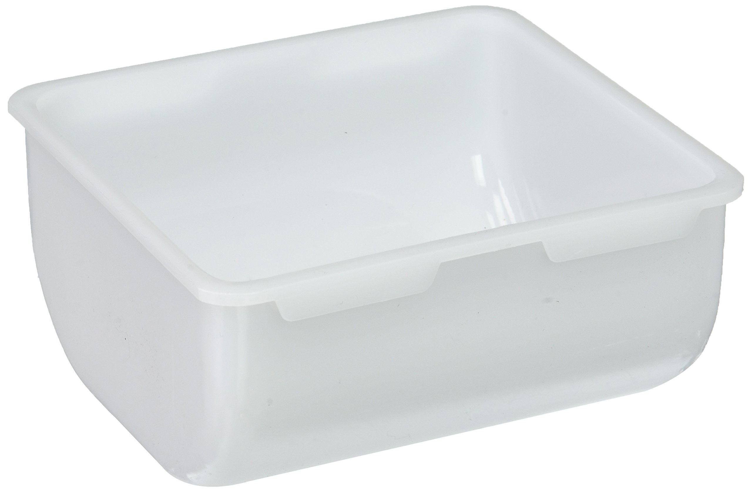 Insert condiment dispenser 1-Quart bac plastique restauration Winco CDP-1Q