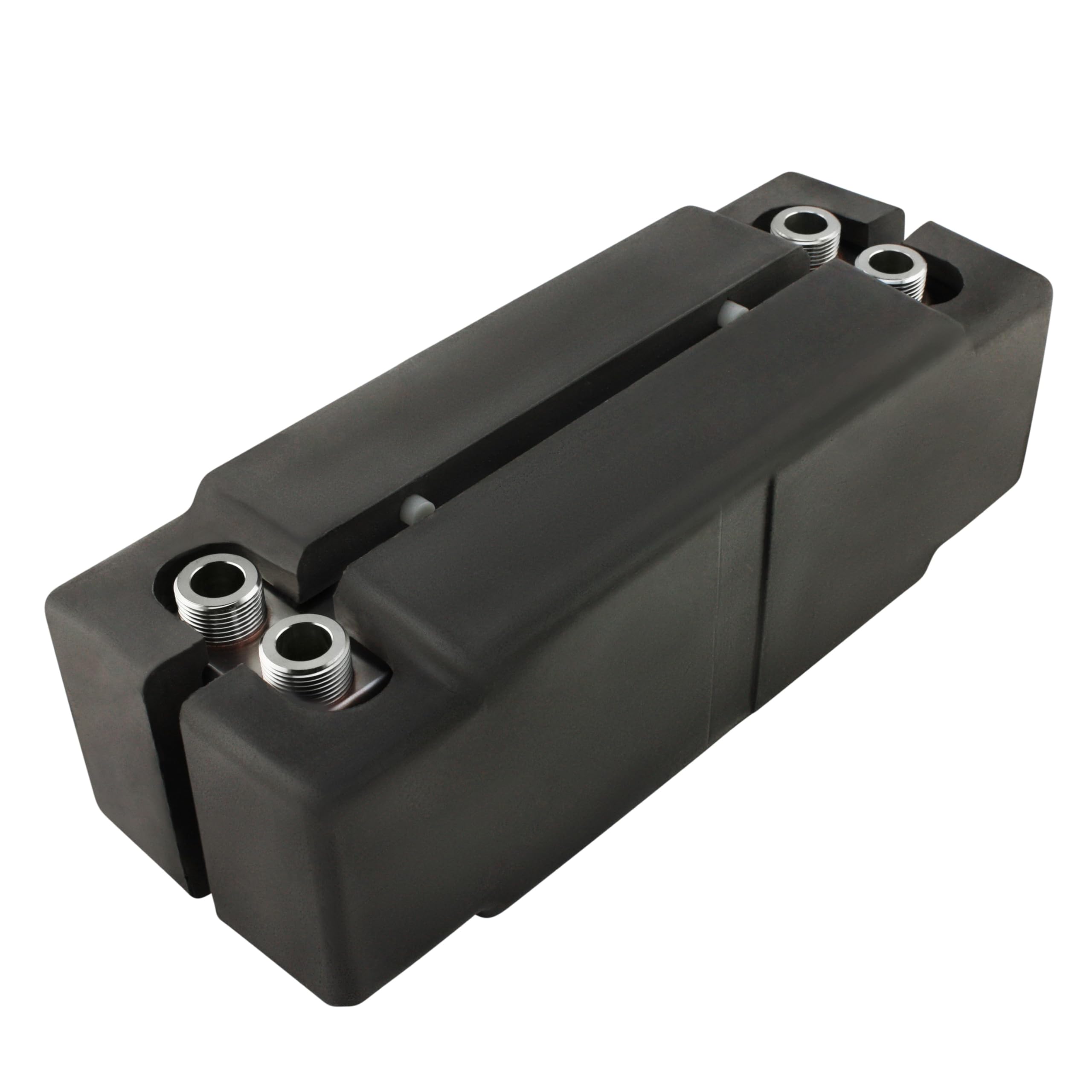 Intercambiador de calor de placas de acero inoxidable B3-23-30 con aislamiento – 4 conectores de 3/4 pulgadas, máx. 135 kW para calefacción, energía solar, bomba de calor