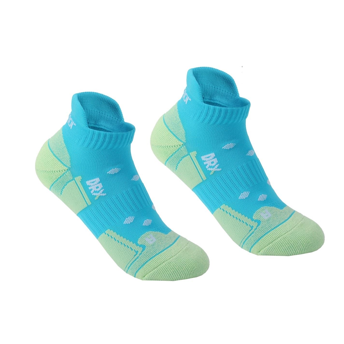 Karrimor Women's 2 Pack Running Socks Aqua Ladies Size 4-8
