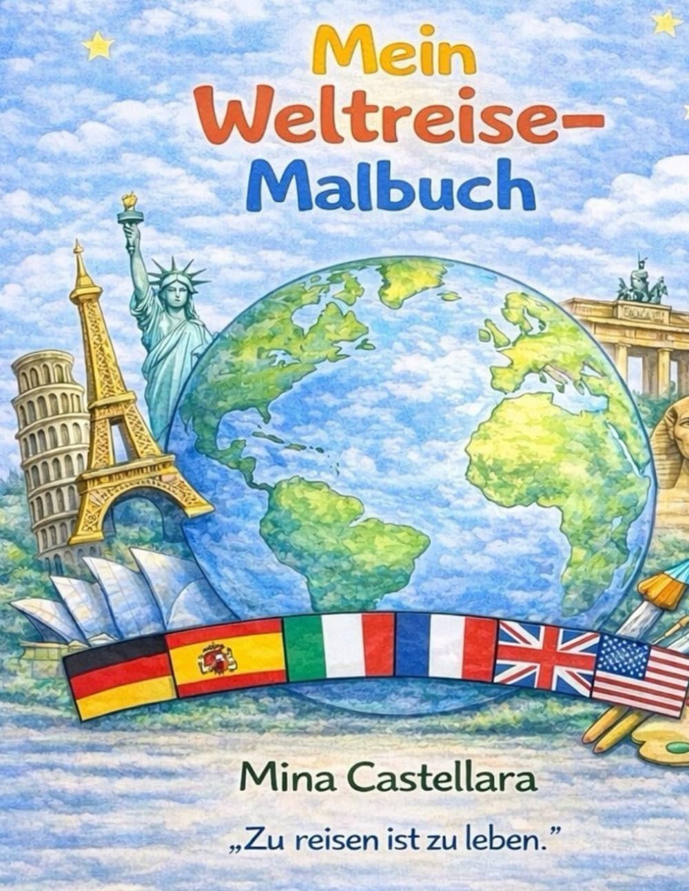 Mein Weltreise-Malbuch